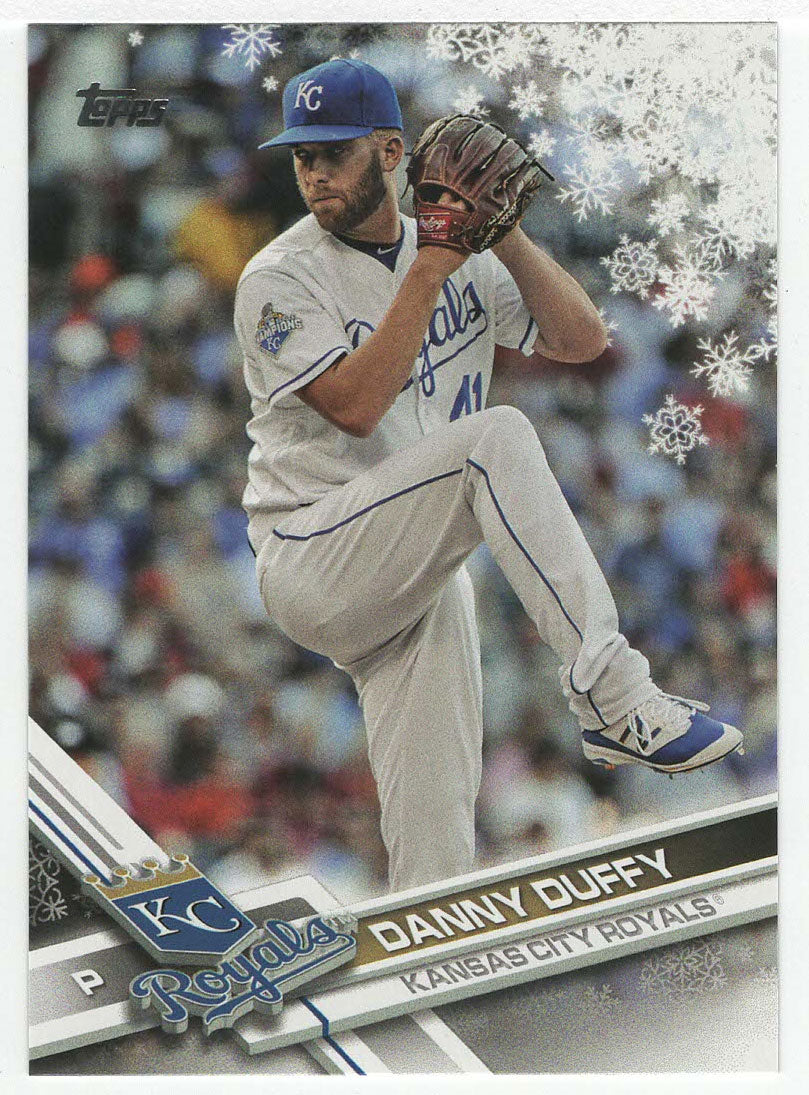 Danny Duffy - Kansas City Royals (MLB Baseball Card) 2017 Topps Walmart Holiday Snowflake # 164 Mint