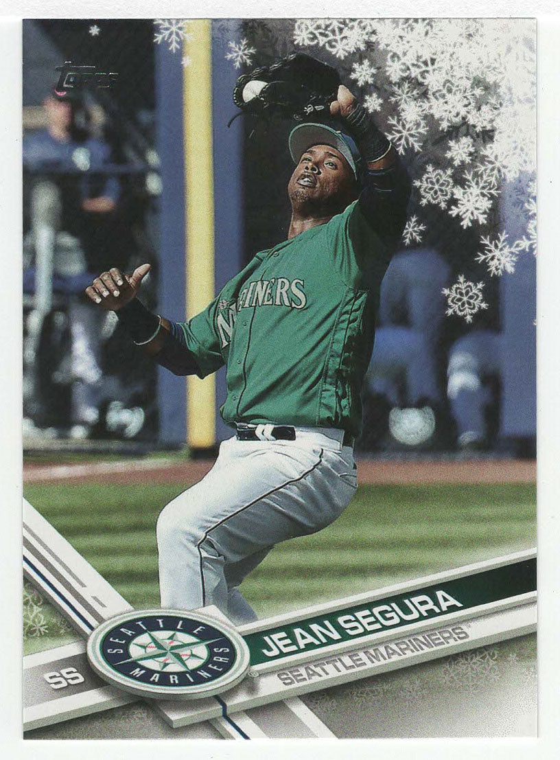 Jean Segura - Seattle Mariners (MLB Baseball Card) 2017 Topps Walmart Holiday Snowflake # 166 Mint