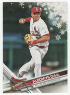 Aledmys Diaz - St. Louis Cardinals (MLB Baseball Card) 2017 Topps Walmart Holiday Snowflake # 168 Mint
