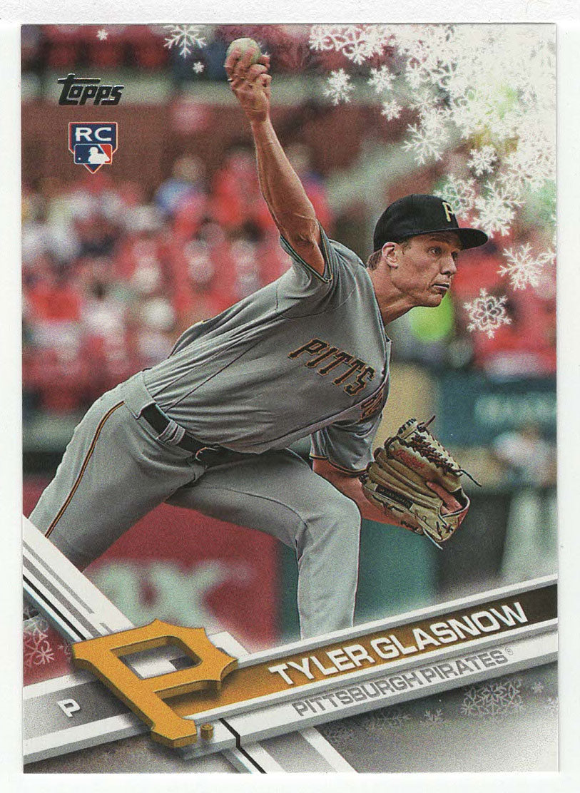 Tyler Glasnow RC - Pittsburgh Pirates (MLB Baseball Card) 2017 Topps Walmart Holiday Snowflake # 172 Mint
