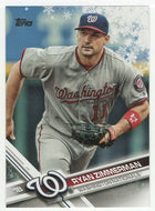Ryan Zimmerman - Washington Nationals (MLB Baseball Card) 2017 Topps Walmart Holiday Snowflake # 173 Mint