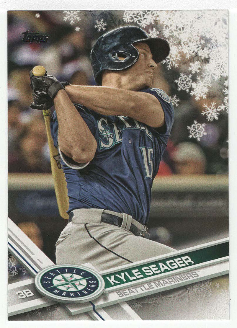 Kyle Seager - Seattle Mariners (MLB Baseball Card) 2017 Topps Walmart Holiday Snowflake # 187 Mint