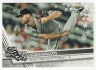 Lucas Giolito - Chicago White Sox (MLB Baseball Card) 2017 Topps Walmart Holiday Snowflake # 189 Mint