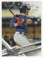 Travis Shaw - Milwaukee Brewers (MLB Baseball Card) 2017 Topps Walmart Holiday Snowflake # 191 Mint