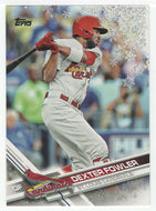 Dexter Fowler - St. Louis Cardinals - Metallic (MLB Baseball Card) 2017 Topps Walmart Holiday Snowflake # 142 Mint