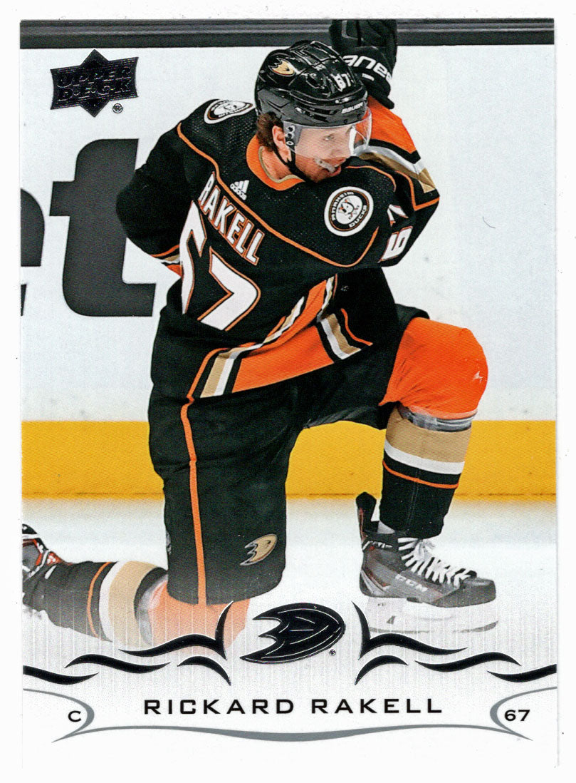 Rickard Rakell - Anaheim Ducks (NHL Hockey Card) 2018-19 Upper Deck # 6 Mint