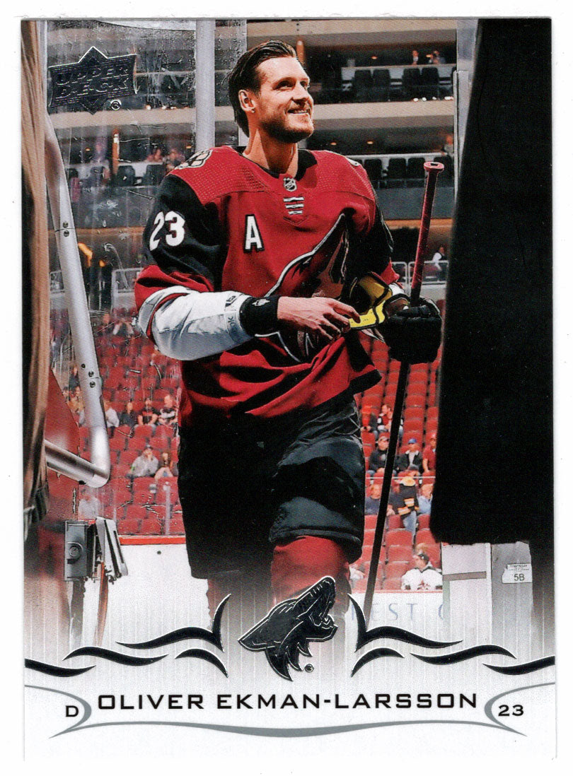Oliver Ekman-Larsson - Arizona Coyotes (NHL Hockey Card) 2018-19 Upper Deck # 9 Mint