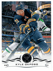 Kyle Okposo - Buffalo Sabres (NHL Hockey Card) 2018-19 Upper Deck # 20 Mint