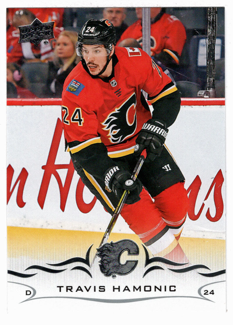 Travis Hamonic - Calgary Flames (NHL Hockey Card) 2018-19 Upper Deck # 26 Mint
