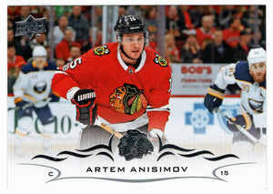 Artem Anisimov - Chicago Blackhawks (NHL Hockey Card) 2018-19 Upper Deck # 43 Mint