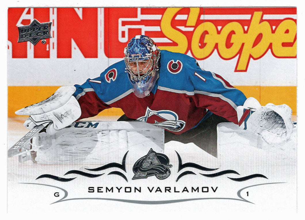 Semyon Varlamov - Colorado Avalanche (NHL Hockey Card) 2018-19 Upper Deck # 47 Mint