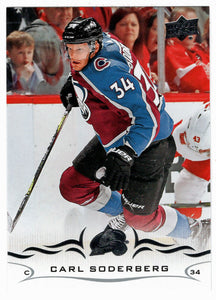 Carl Soderberg - Colorado Avalanche (NHL Hockey Card) 2018-19 Upper Deck # 48 Mint