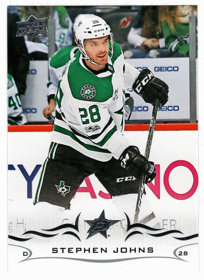 Stephen Johns - Dallas Stars (NHL Hockey Card) 2018-19 Upper Deck # 62 Mint