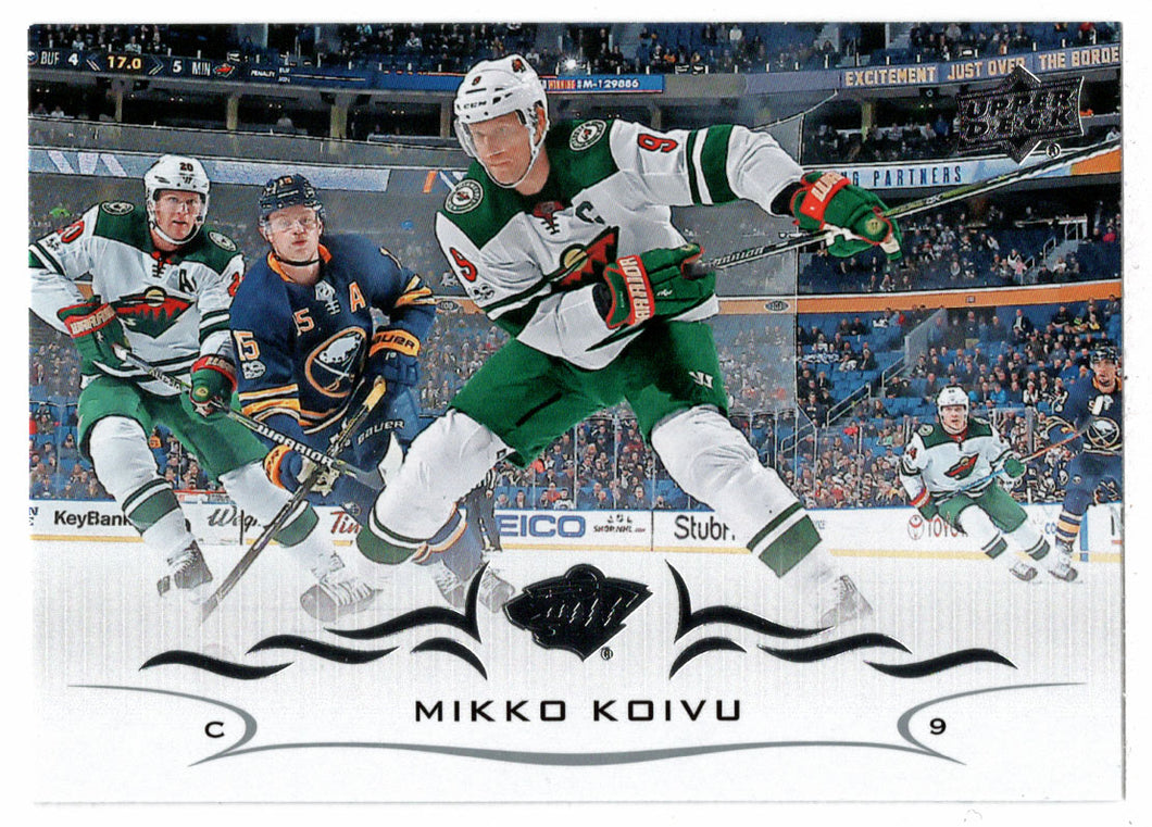 Mikko Koivu - Minnesota Wild (NHL Hockey Card) 2018-19 Upper Deck # 91 Mint