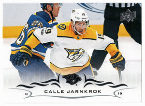 Calle Jarnkrok - Nashville Predators (NHL Hockey Card) 2018-19 Upper Deck # 102 Mint
