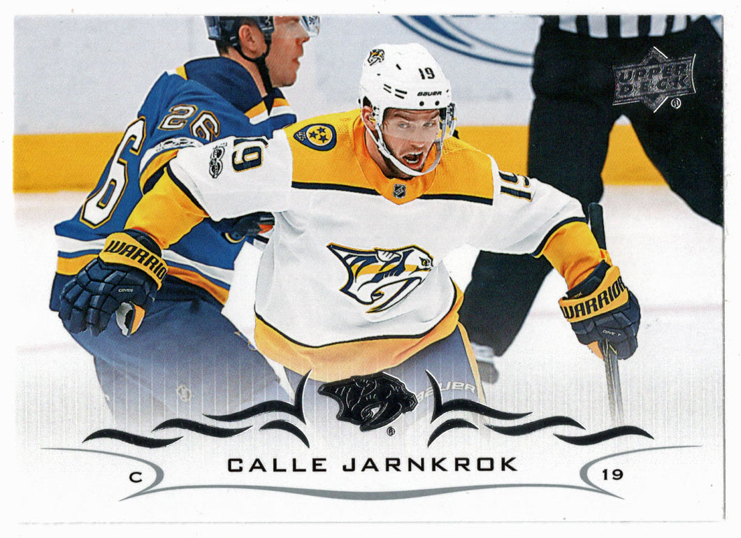 Calle Jarnkrok - Nashville Predators (NHL Hockey Card) 2018-19 Upper Deck # 102 Mint