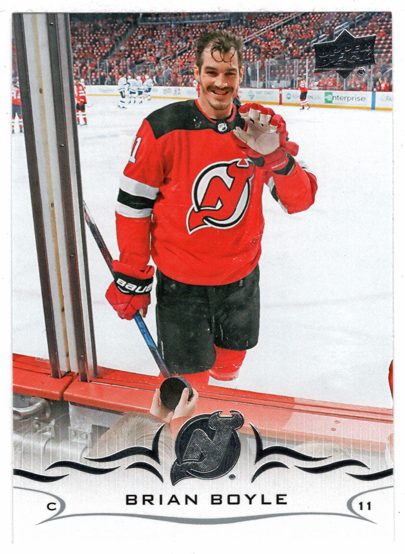 Brian Boyle - New Jersey Devils (NHL Hockey Card) 2018-19 Upper Deck # 108 Mint
