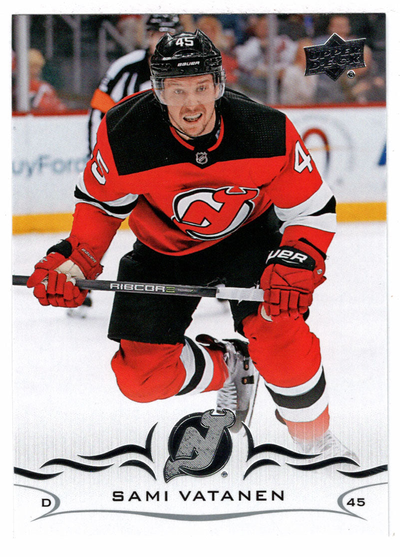 Sami Vatanen - New Jersey Devils (NHL Hockey Card) 2018-19 Upper Deck # 109 Mint