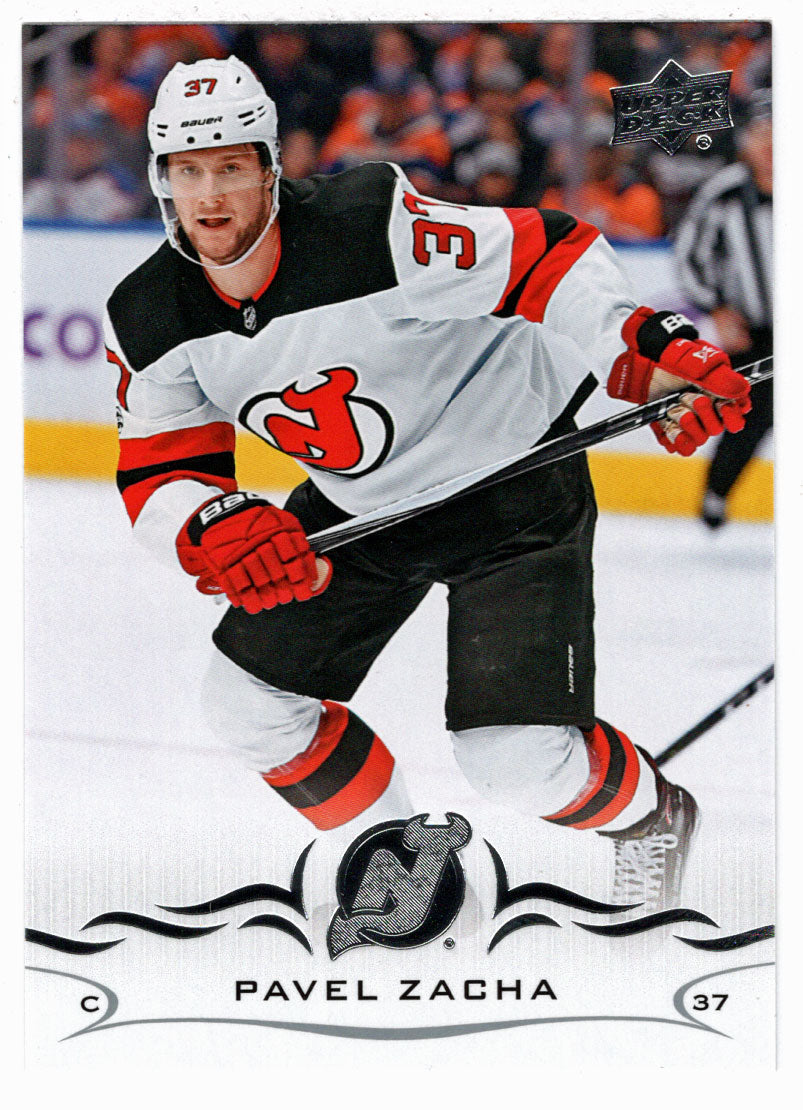 Pavel Zacha - New Jersey Devils (NHL Hockey Card) 2018-19 Upper Deck # 113 Mint
