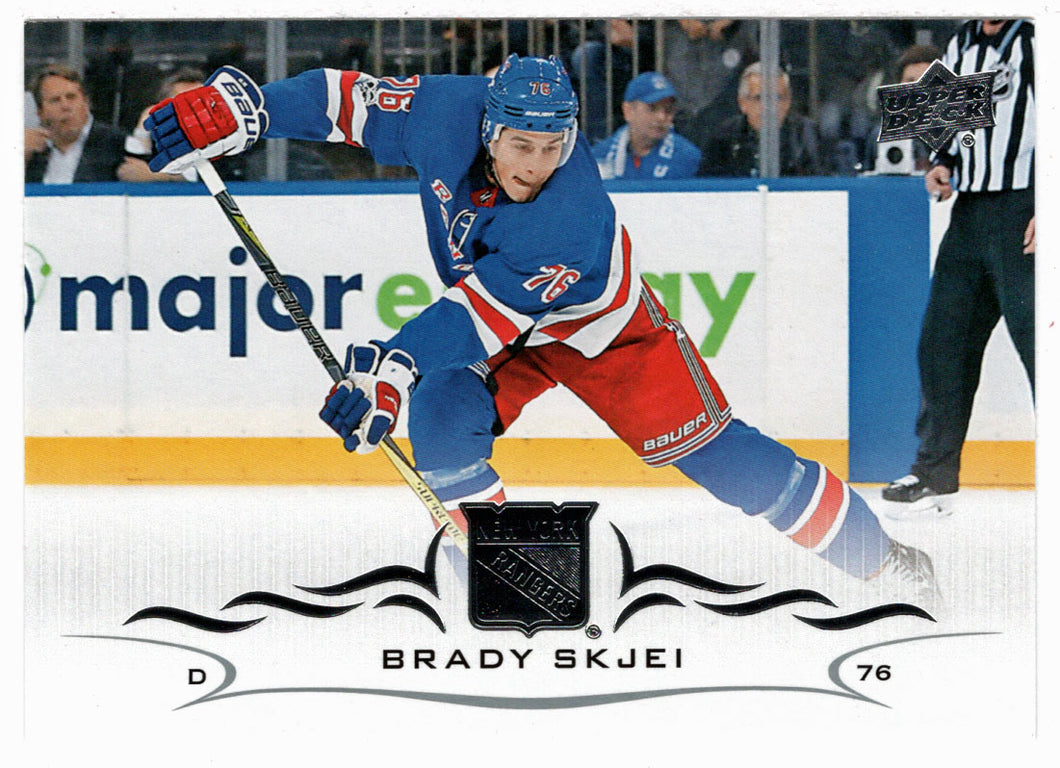 Brady Skjei - New York Rangers (NHL Hockey Card) 2018-19 Upper Deck # 120 Mint