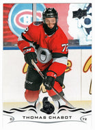 Thomas Chabot - Ottawa Senators (NHL Hockey Card) 2018-19 Upper Deck # 126 Mint
