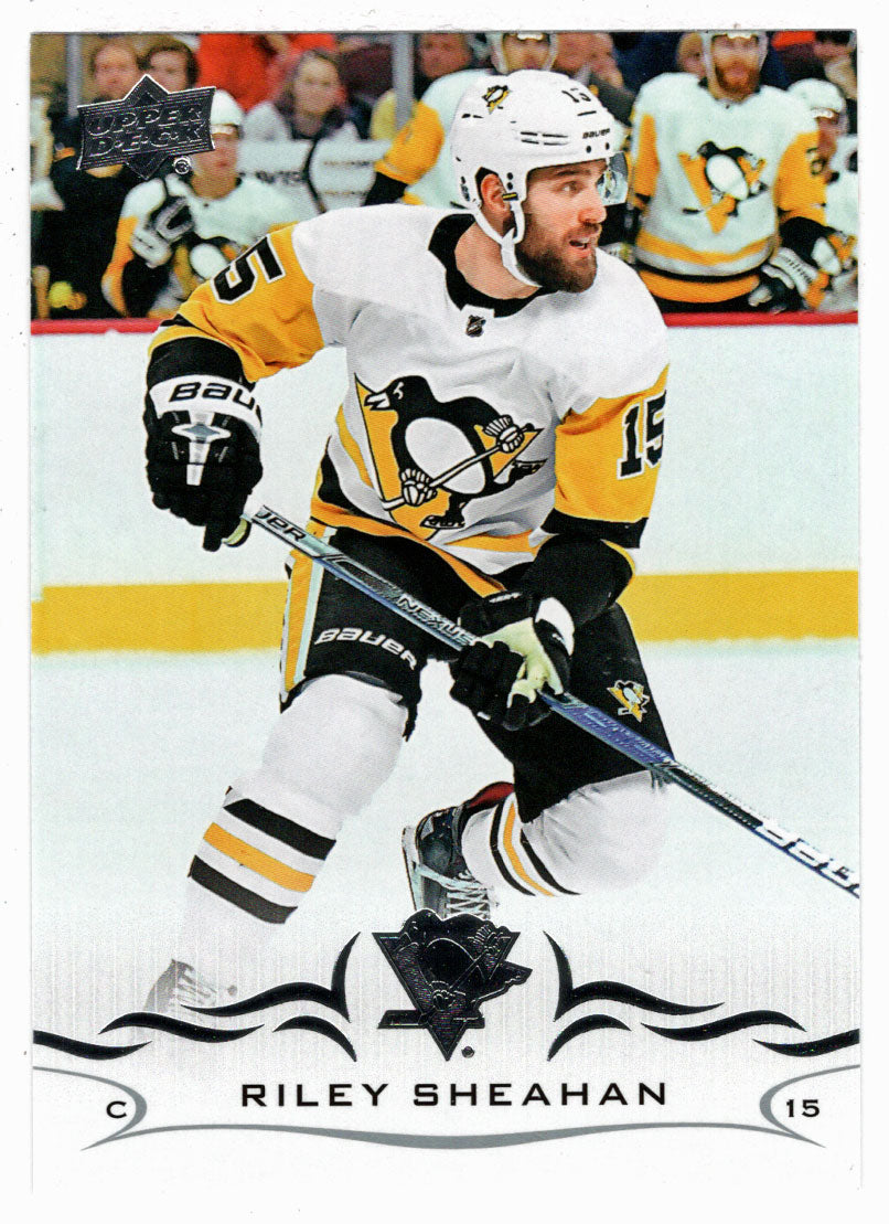 Riley Sheahan - Pittsburgh Penguins (NHL Hockey Card) 2018-19 Upper Deck # 140 Mint