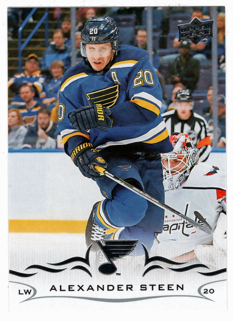 Alexander Steen - St. Louis Blues (NHL Hockey Card) 2018-19 Upper Deck # 155 Mint
