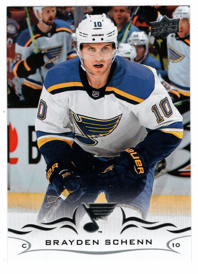 Brayden Schenn - St. Louis Blues (NHL Hockey Card) 2018-19 Upper Deck # 157 Mint