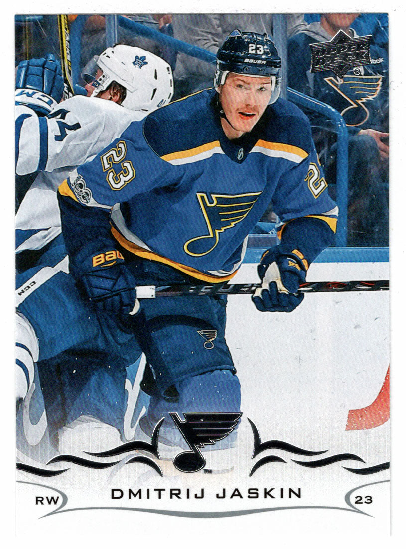 Dmitrij Jaskin - St. Louis Blues (NHL Hockey Card) 2018-19 Upper Deck # 158 Mint