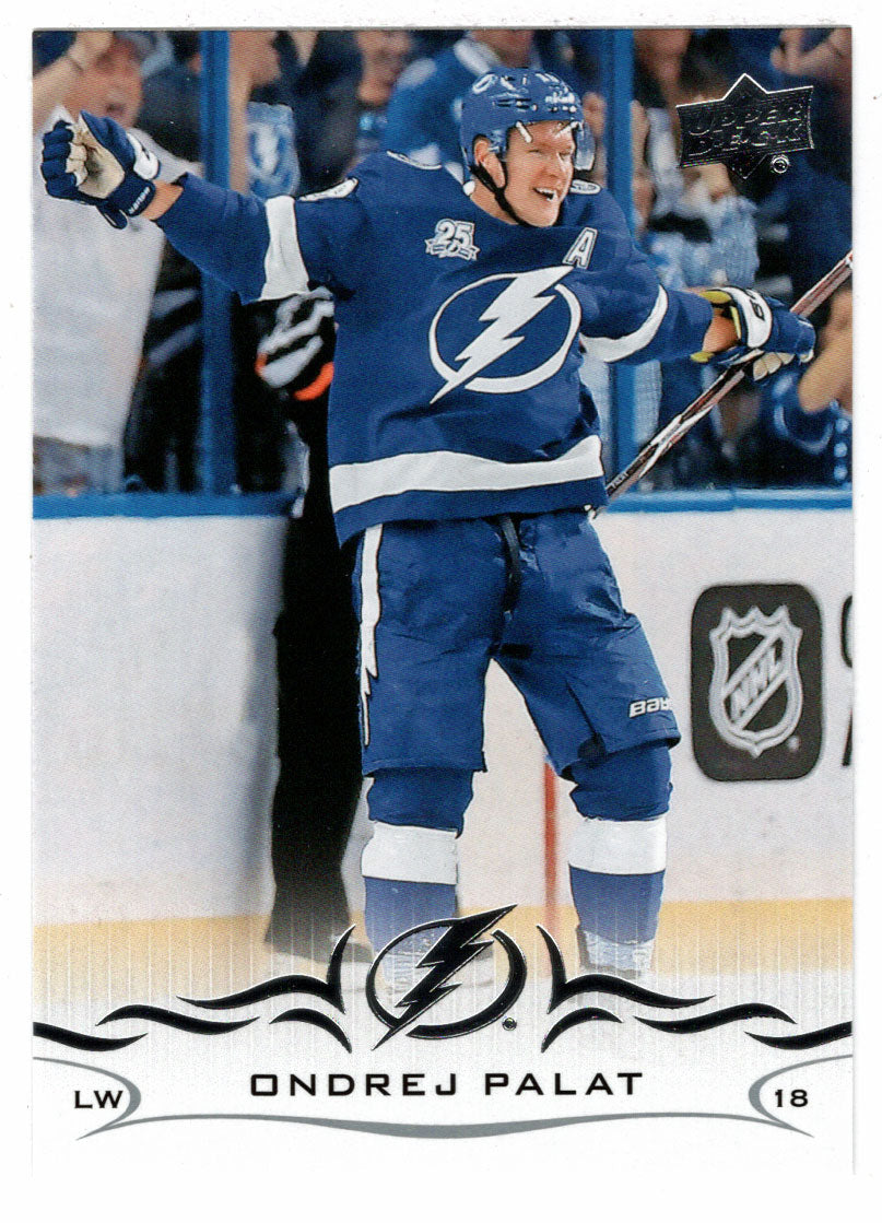 Ondrej Palat - Tampa Bay Lightning (NHL Hockey Card) 2018-19 Upper Deck # 162 Mint