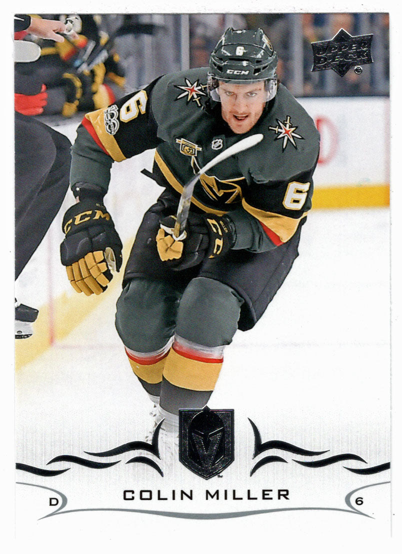 Colin Miller - Vegas Golden Knights (NHL Hockey Card) 2018-19 Upper Deck # 182 Mint