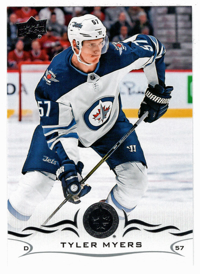 Tyler Myers - Winnipeg Jets (NHL Hockey Card) 2018-19 Upper Deck # 196 Mint