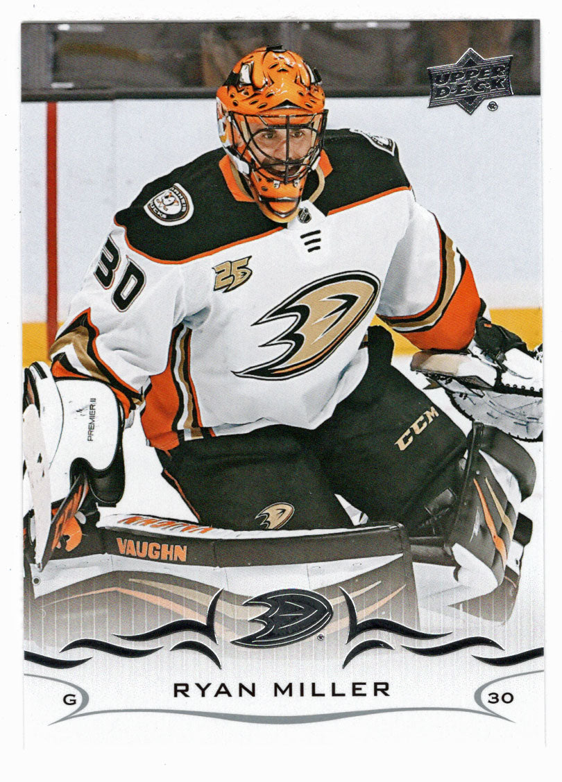 Ryan Miller - Anaheim Ducks (NHL Hockey Card) 2018-19 Upper Deck # 255 Mint