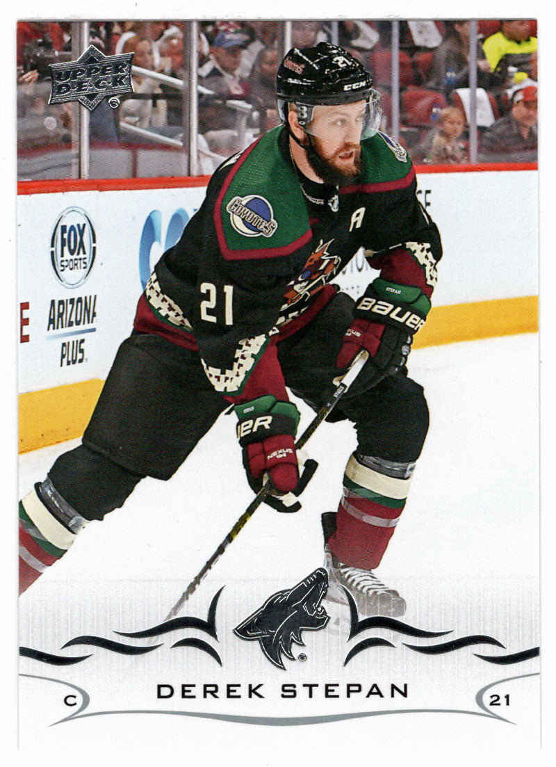 Derek Stepan - Arizona Coyotes (NHL Hockey Card) 2018-19 Upper Deck # 257 Mint