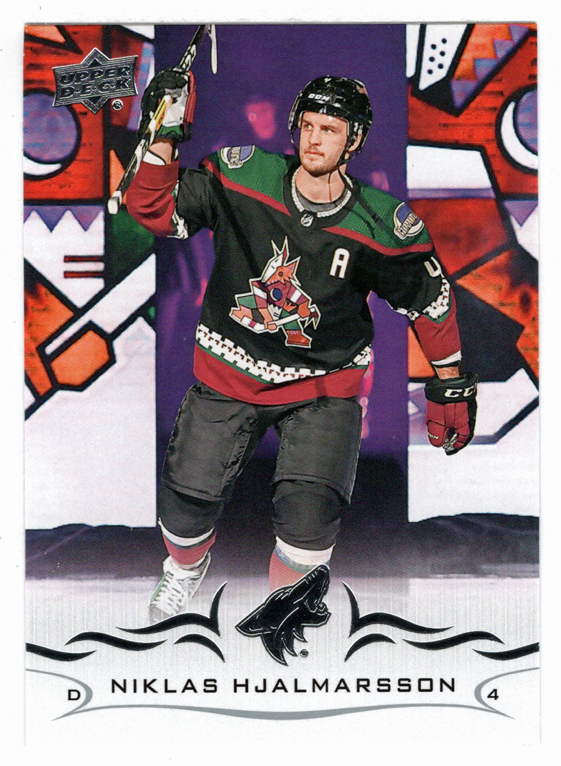 Niklas Hjalmarsson - Arizona Coyotes (NHL Hockey Card) 2018-19 Upper Deck # 259 Mint