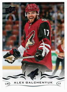 Alex Galchenyuk - Arizona Coyotes (NHL Hockey Card) 2018-19 Upper Deck # 260 Mint