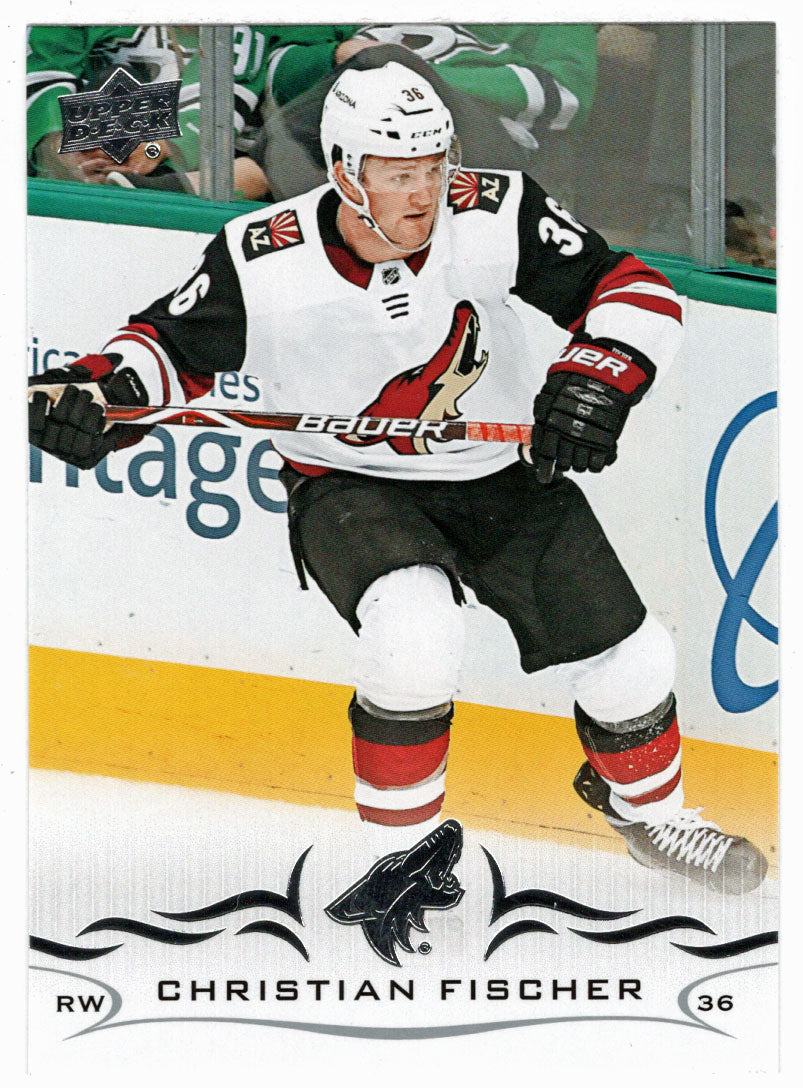 Christian Fischer - Arizona Coyotes (NHL Hockey Card) 2018-19 Upper Deck # 261 Mint