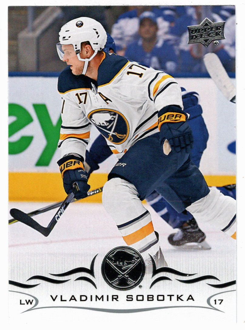 Vladimir Sobotka - Buffalo Sabres (NHL Hockey Card) 2018-19 Upper Deck # 275 Mint