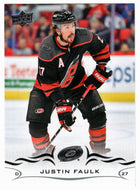 Justin Faulk - Carolina Hurricanes (NHL Hockey Card) 2018-19 Upper Deck # 285 Mint