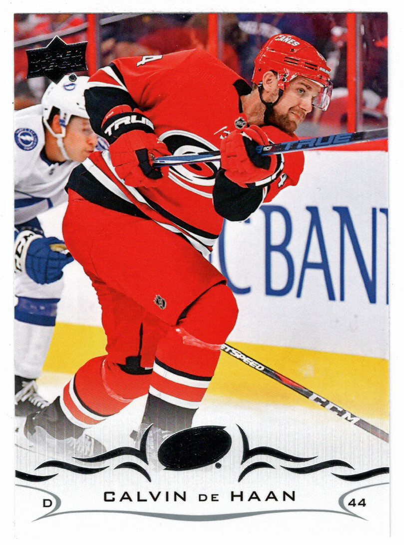 Calvin de Haan - Carolina Hurricanes (NHL Hockey Card) 2018-19 Upper Deck # 288 Mint
