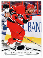 Calvin de Haan - Carolina Hurricanes (NHL Hockey Card) 2018-19 Upper Deck # 288 Mint
