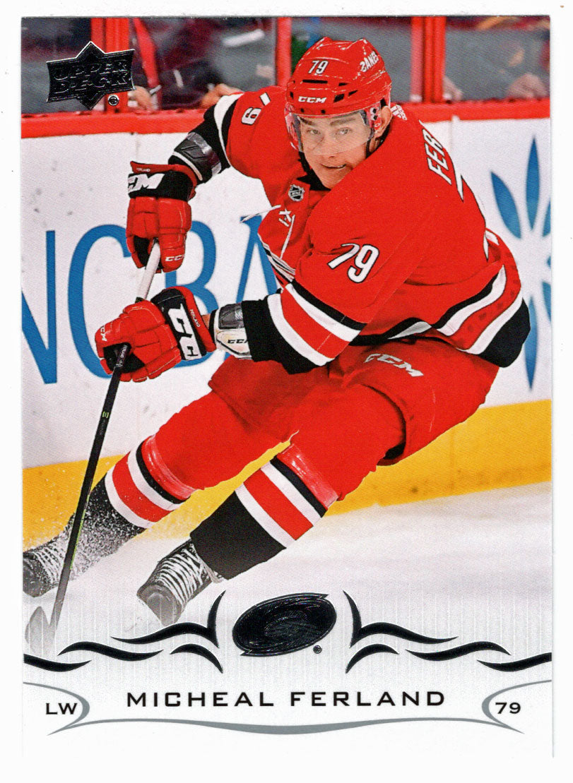 Micheal Ferland - Carolina Hurricanes (NHL Hockey Card) 2018-19 Upper Deck # 290 Mint