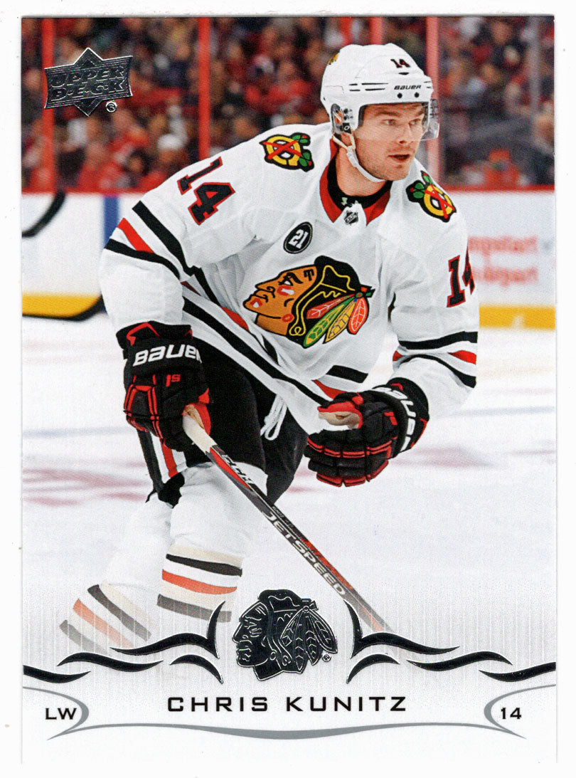 Chris Kunitz - Chicago Blackhawks (NHL Hockey Card) 2018-19 Upper Deck # 295 Mint