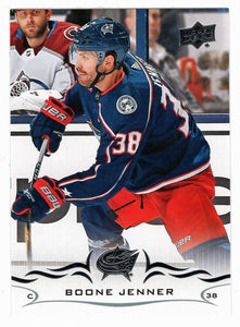 Boone Jenner - Columbus Blue Jackets (NHL Hockey Card) 2018-19 Upper Deck # 308 Mint