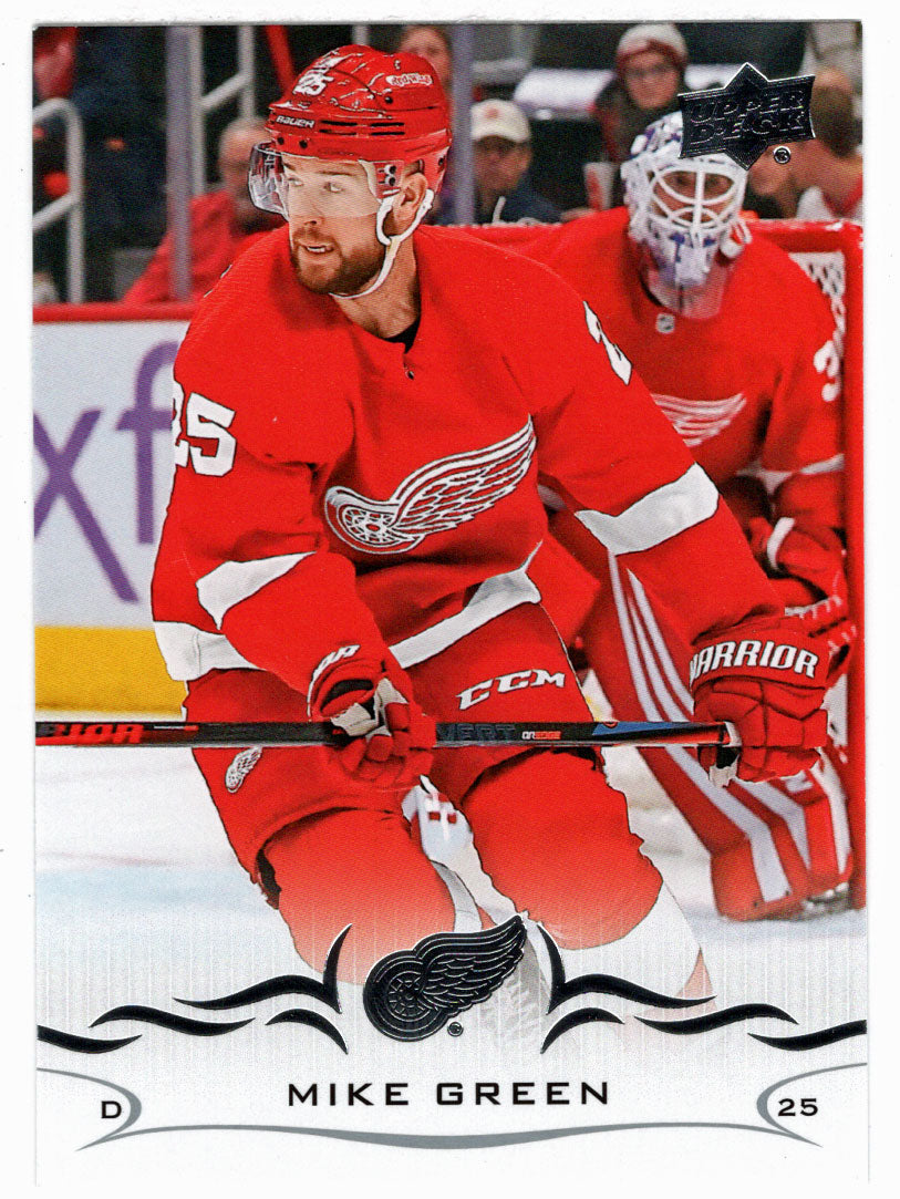 Mike Green - Detroit Red Wings (NHL Hockey Card) 2018-19 Upper Deck # 318 Mint
