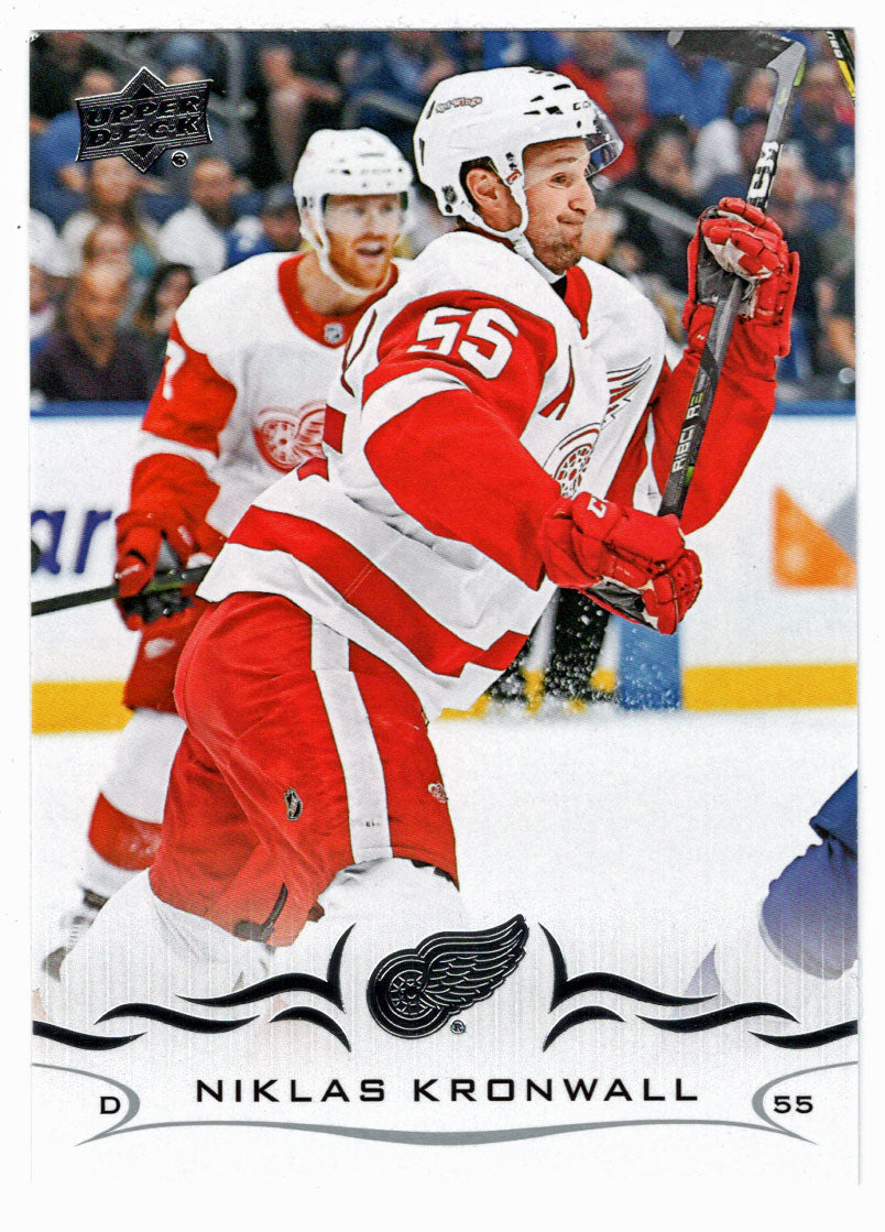 Niklas Kronwall - Detroit Red Wings (NHL Hockey Card) 2018-19 Upper Deck # 319 Mint