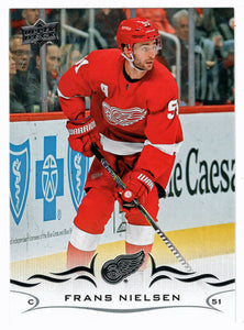 Frans Nielsen - Detroit Red Wings (NHL Hockey Card) 2018-19 Upper Deck # 321 Mint