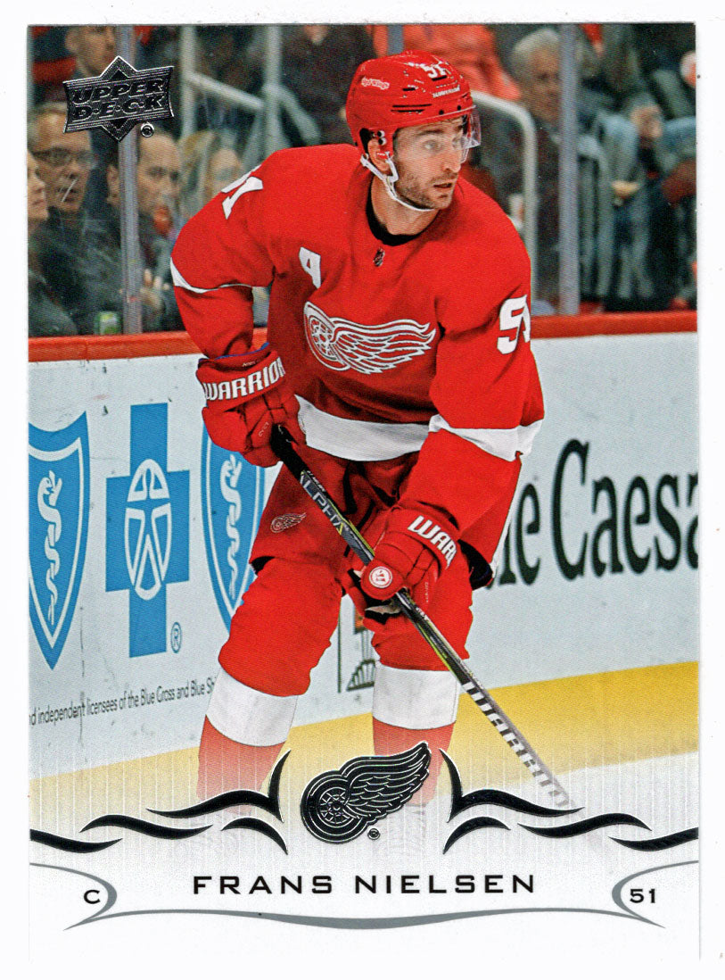 Frans Nielsen - Detroit Red Wings (NHL Hockey Card) 2018-19 Upper Deck # 321 Mint