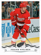 Frans Nielsen - Detroit Red Wings (NHL Hockey Card) 2018-19 Upper Deck # 321 Mint