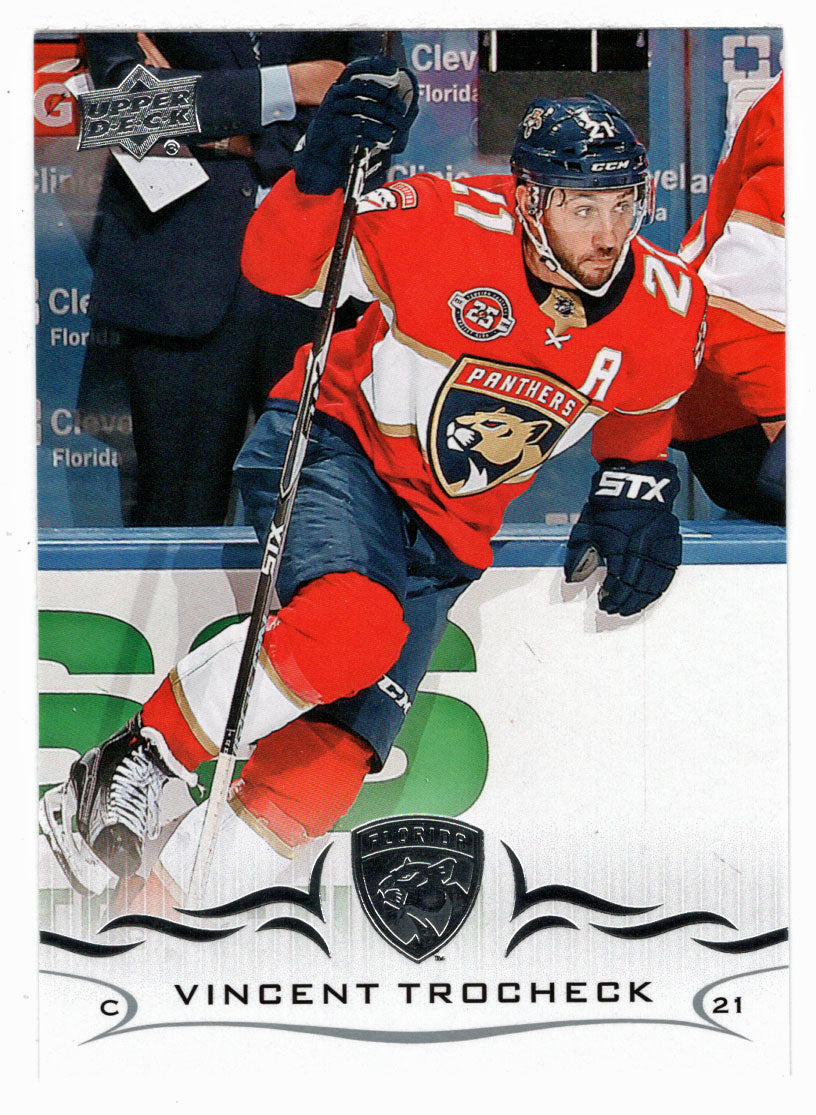 Vincent Trocheck - Florida Panthers (NHL Hockey Card) 2018-19 Upper Deck # 333 Mint